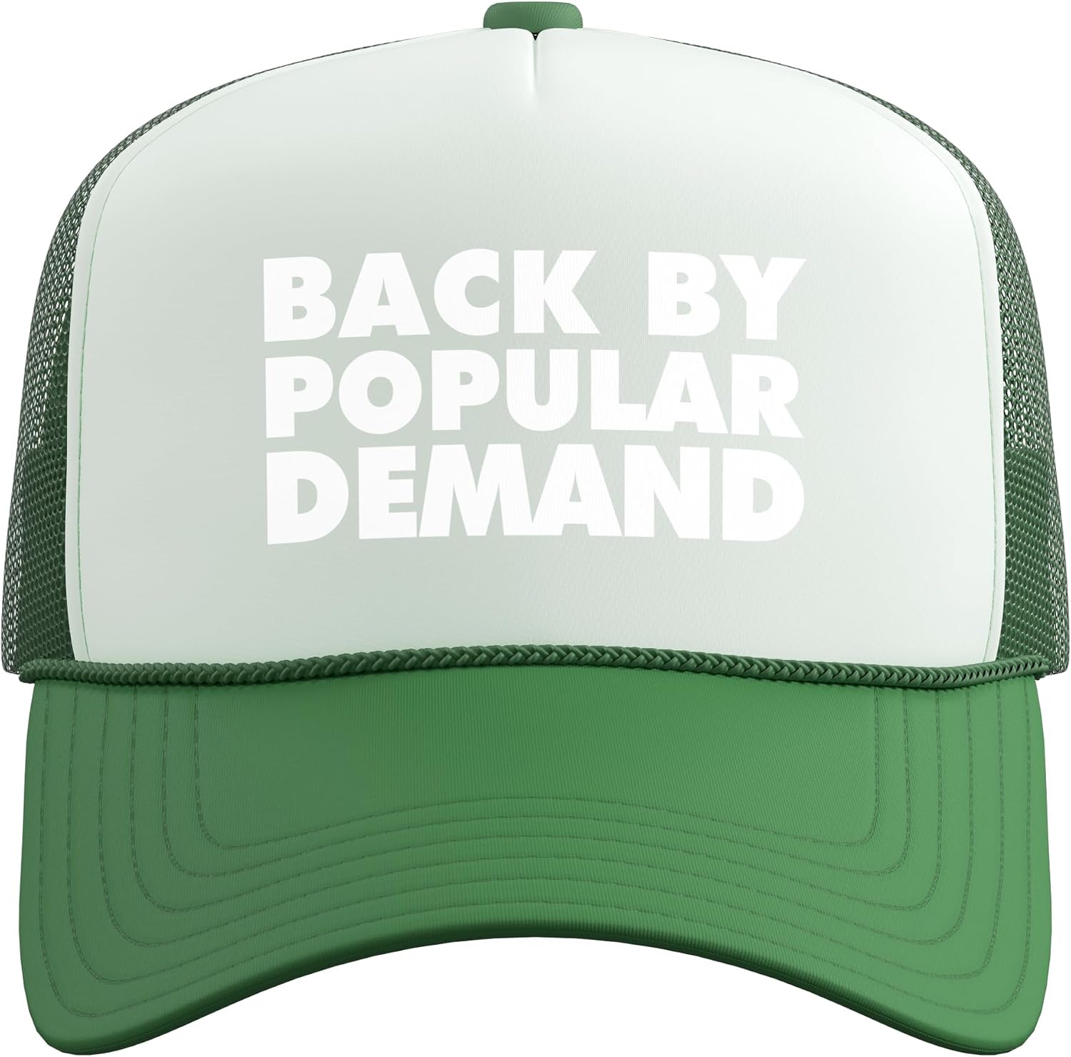 Back to School Funny Back by Popular Demand Trucker Hat with Adjustable Mesh Back image 2