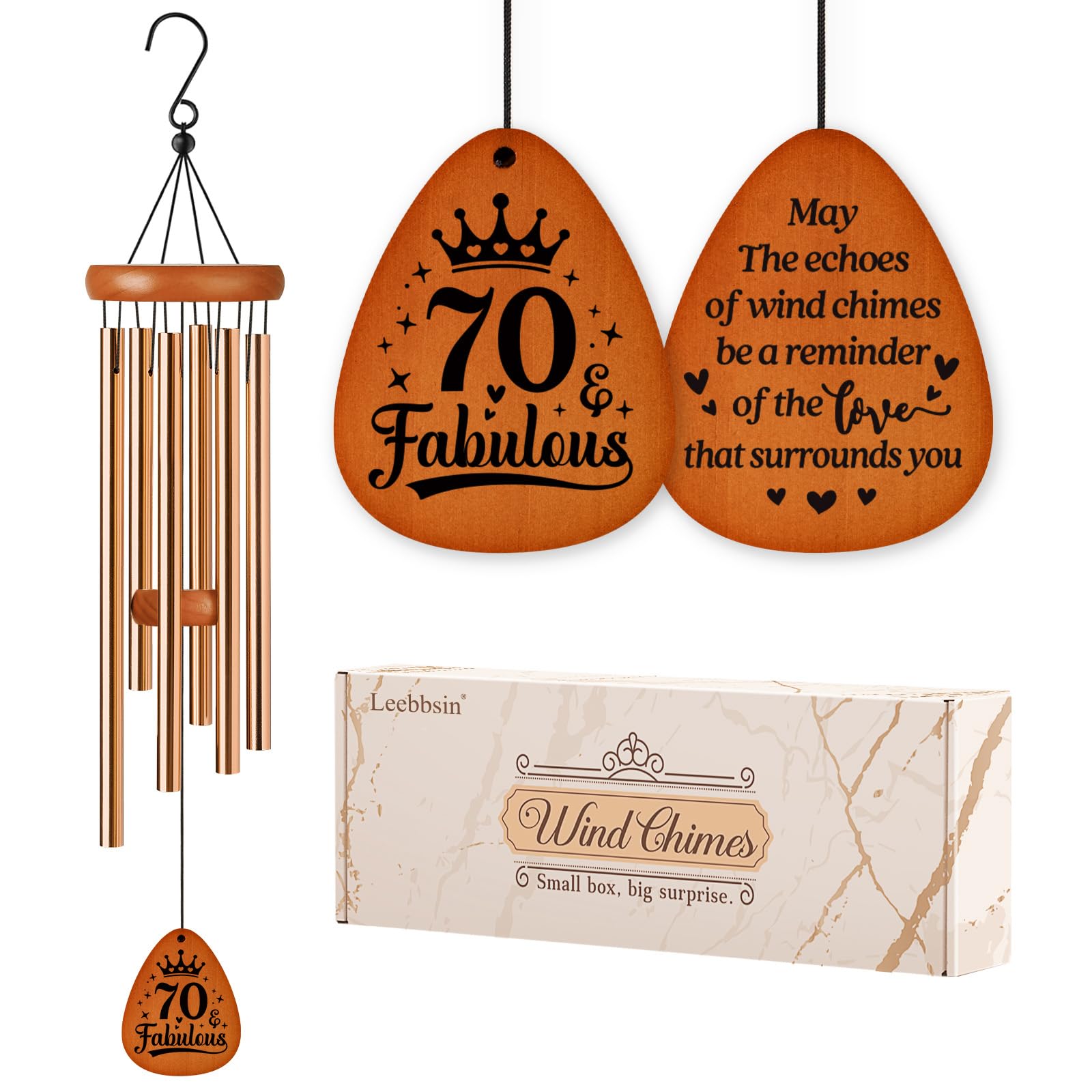 Carillon éolien extérieur idée cadeau anniversaire femme et amie