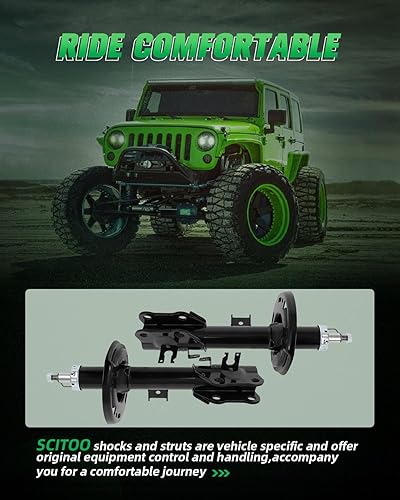 Miniatura 6 de SCITOO - Amortiguador delantero para Mazda se adapta a 2013-2016 para amortiguadores Mazda CX-5 339336 72978 339337 72979 amortiguadores - Juego de