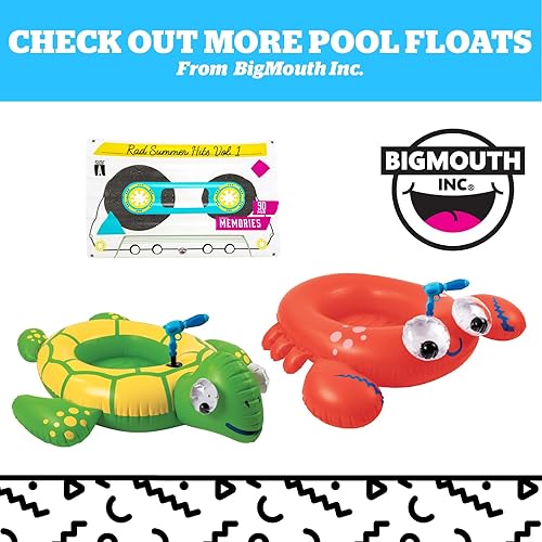 Miniatura 6 de BigMouth Pirate Ship Water Blaster - Flotador inflable para piscina con pistola de agua alimentada con piscina para niños, juguete de piscina