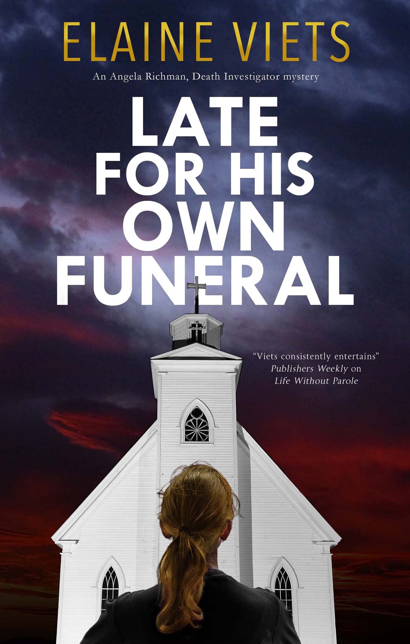 Late for His Own Funeral by Elaine Viets (Paperback Book)