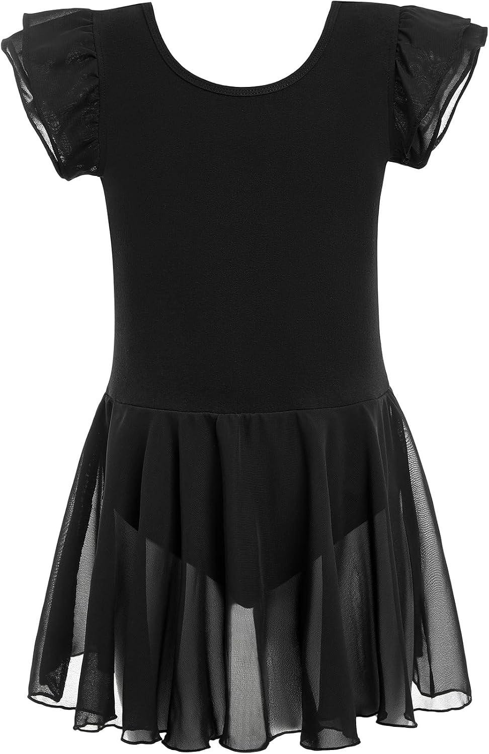 HiDance Girls' Ballet Dress Leotards, Ballerina Dance Dress Ballet Leotards with Skirt