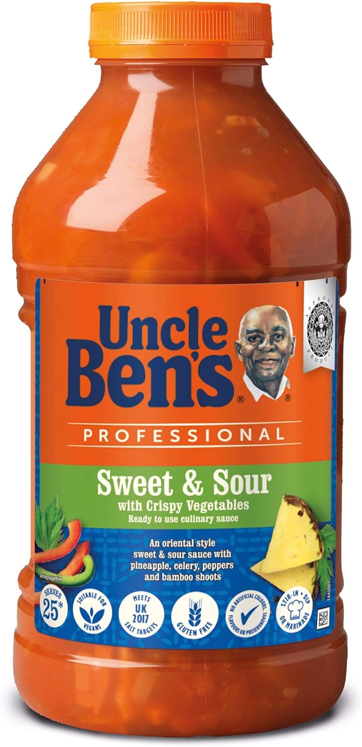 Uncle Bens Sweet & Sour Sauce with Vegetables 2x2.30kg Amazon.co.uk