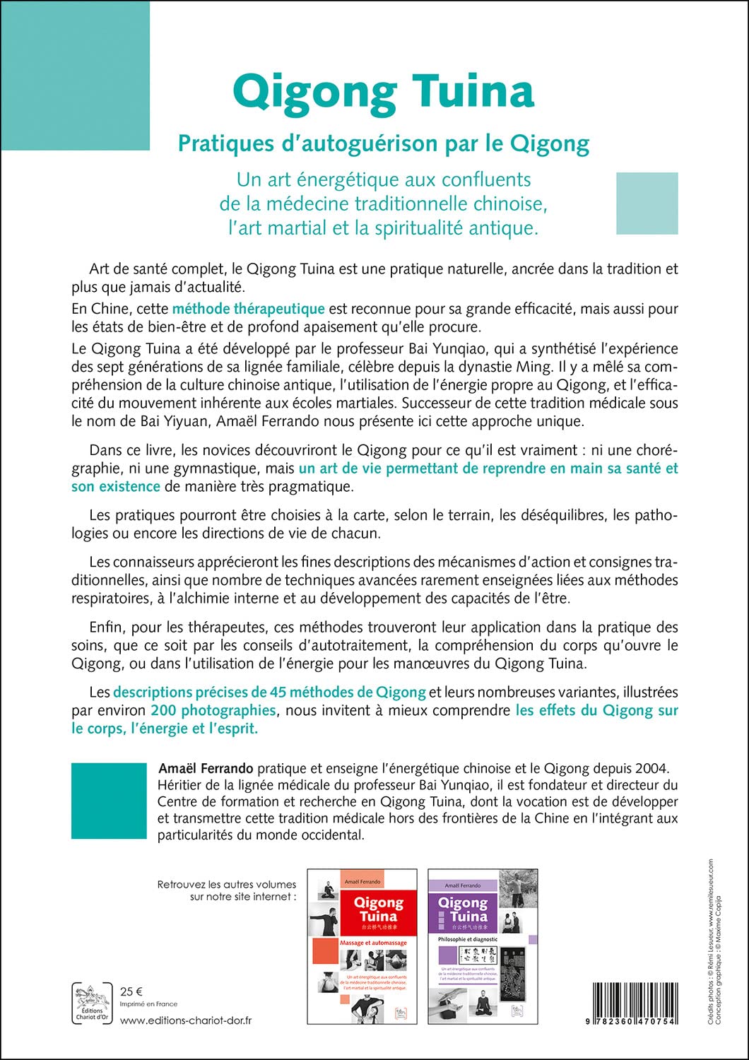 Qigong Tuina Tome 2 - Pratiques d'autoguérison par le Qigong