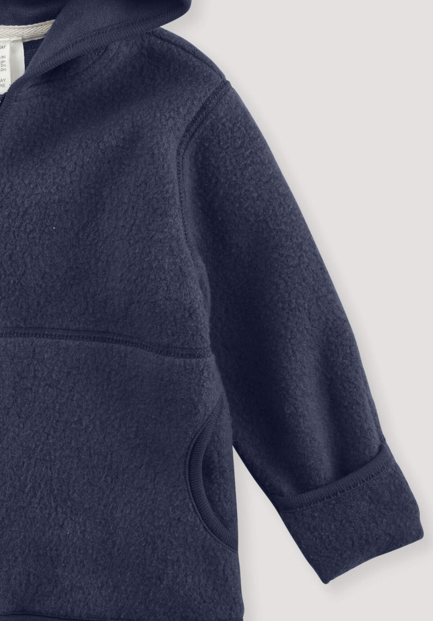 hessnatur Fleece-Jacke aus reiner Bio-Baumwolle