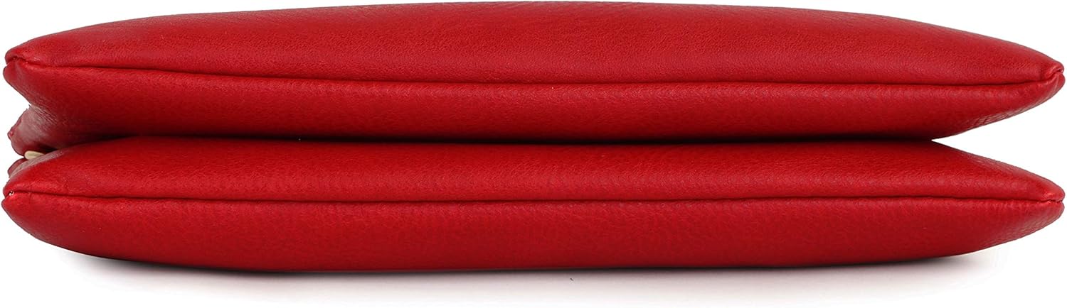 Solene Women's Lightweight Multi Compartment Wristlet Clutch Wallet Crossbody Bag