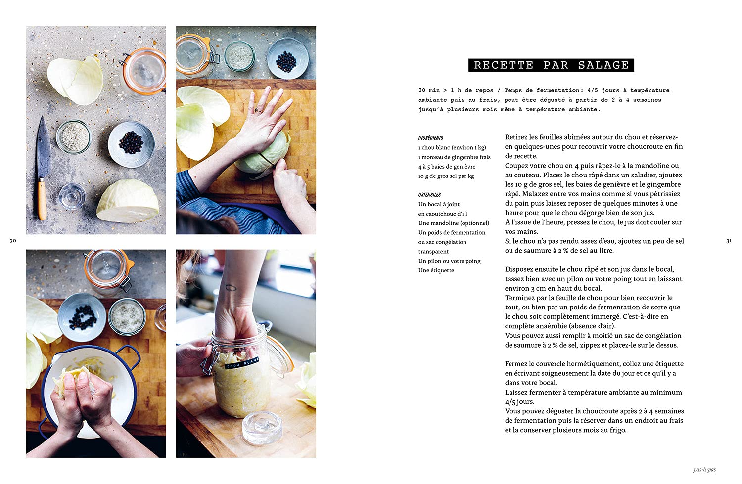 Cuisine & fermentations - 40 bocaux / 40 plats