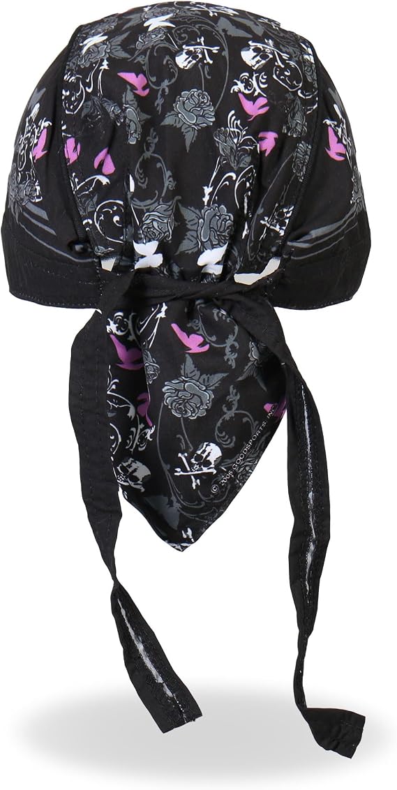 Hot Leathers HWH1022 Lady Rider Stud Headwrap - Adjustable