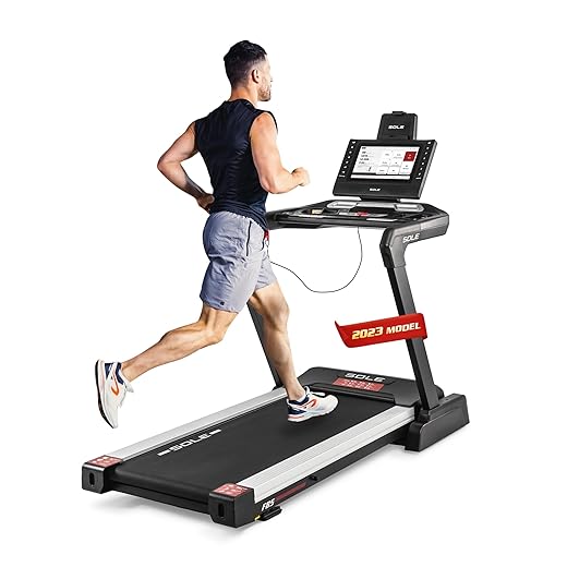 SOLE Fitness F63, F65, F80, F85, TT8 Treadmill with Incline, Bluetooth, Foldable Treadmill Option, Treadmills for Home, Work from Home Fitness, Running and Walking Treadmill