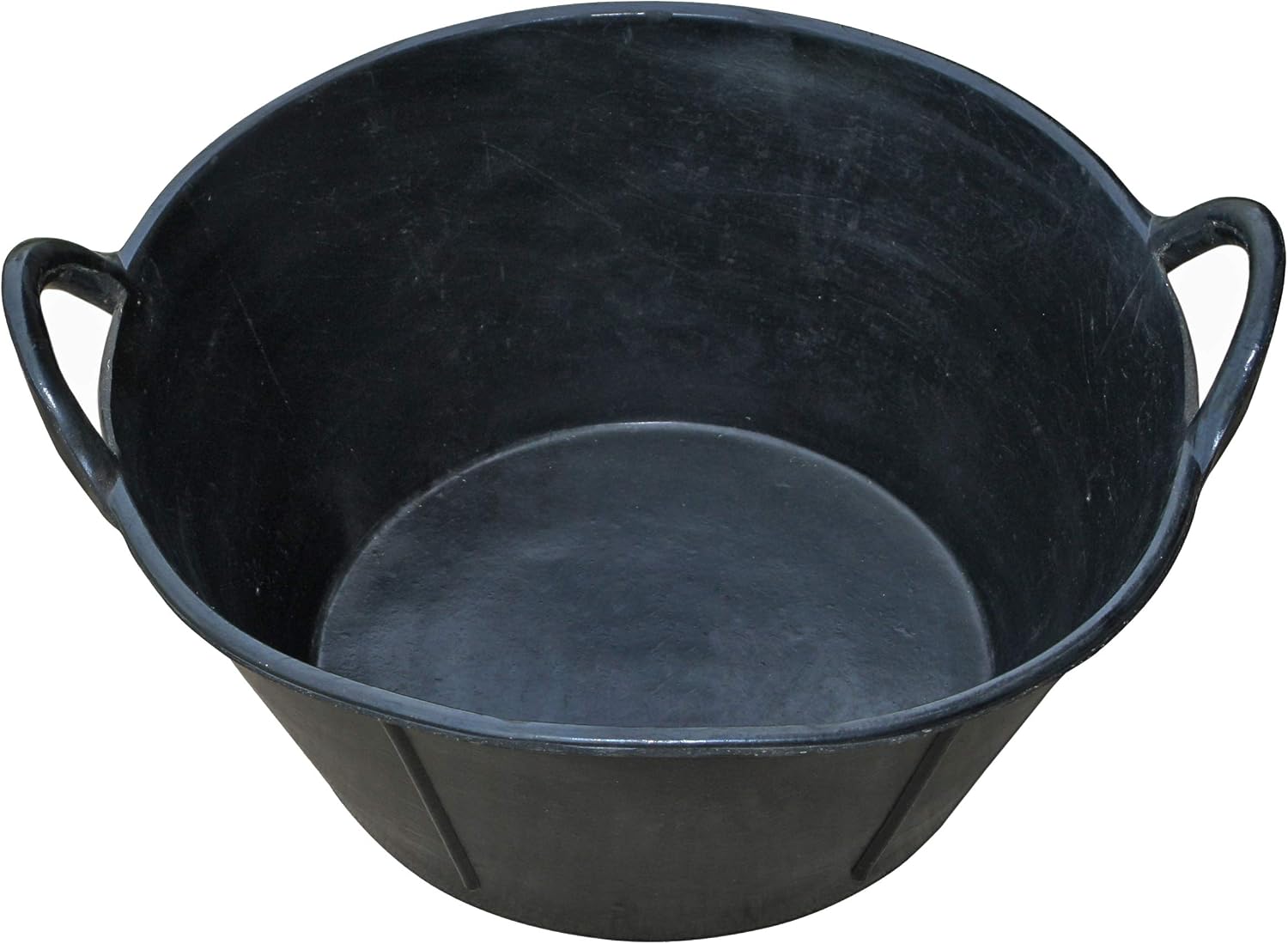 Little Giant® Rubber Utility Pan | Durable & Versatile Rubber Tub with Handles (6.5 Gallon, 1, Count)