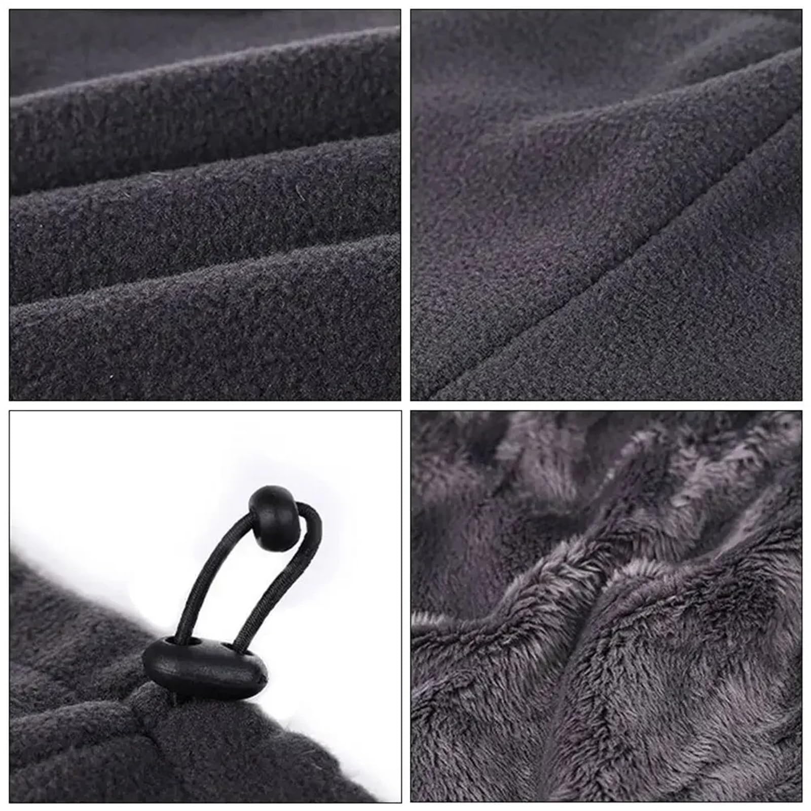 Invierno cálido Hombres Mujeres Cuello Calentador al Aire Libre Bufanda Camping Senderismo Cara Bufanda(Reed)