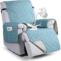 Vista 27 de VANSOFY Fundas 100% Impermeables para Silla Reclinable, Funda para Silla Reclinable Antideslizante para Perros, Protector de Muebles Lavable