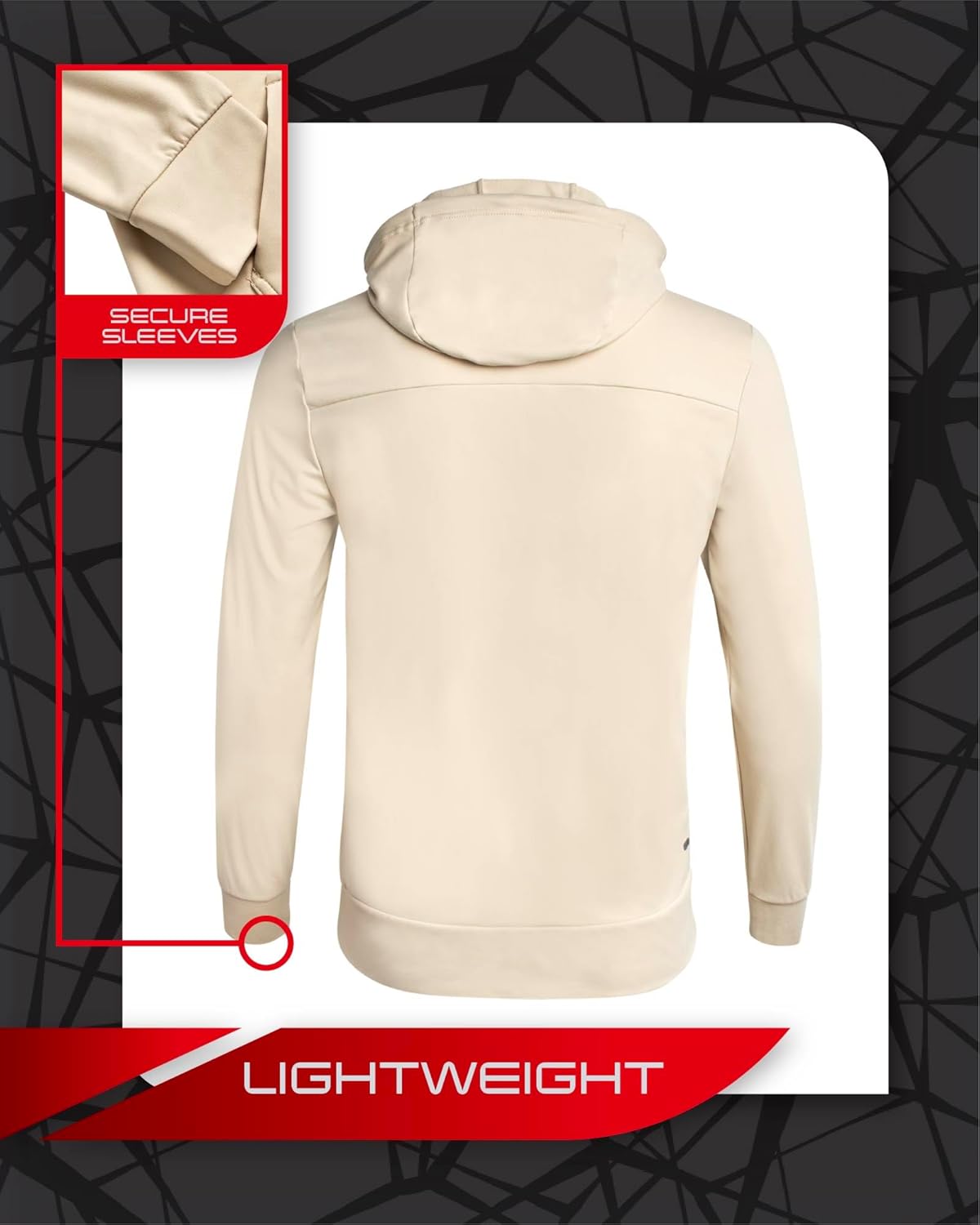 Spyder Mens Zip Up Hoodie - Super Soft Plush Performance Sweatshirts for Men - Warm Athletic Hoodies for Running Walking Gym - Image 5