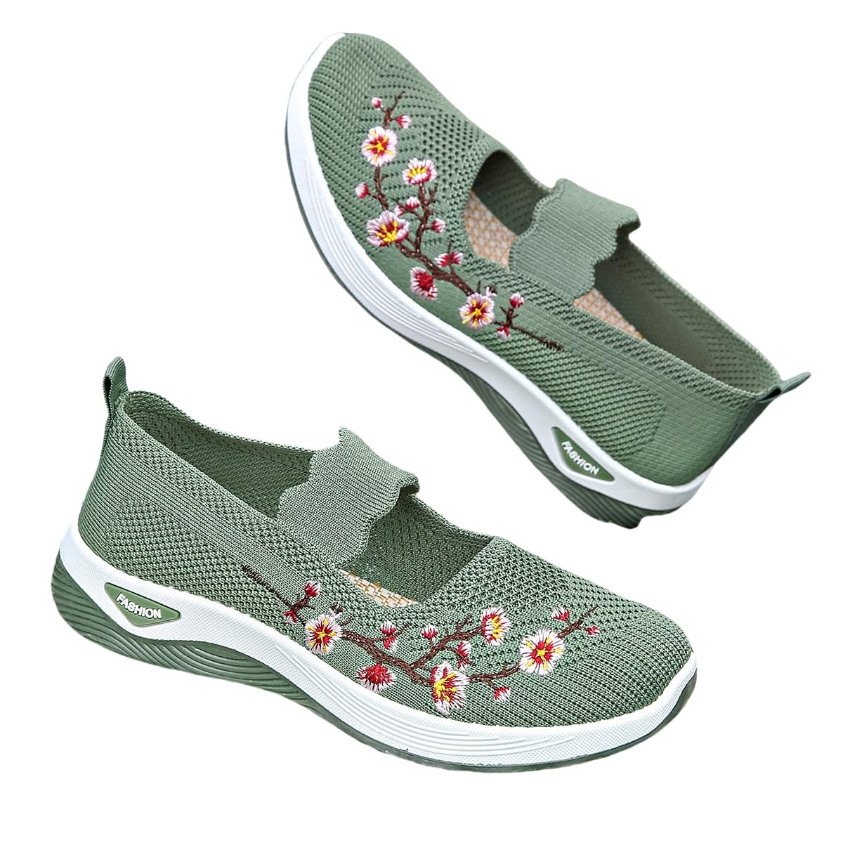 Zapatos Ortopédicos Casuales para Mujer, Transpirables, De Suela Suave con Soporte De Arco, Antideslizantes, para Enfermeras