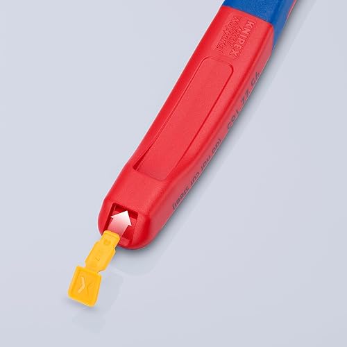 Miniatura 8 de KNIPEX Tijeras de cable, bordes de corte doble, rojo y azul