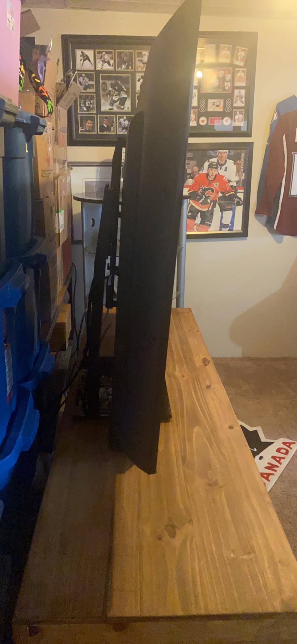 PERLESMITH Universal Swivel TV Stand/Base Table Top TV Stand for 37