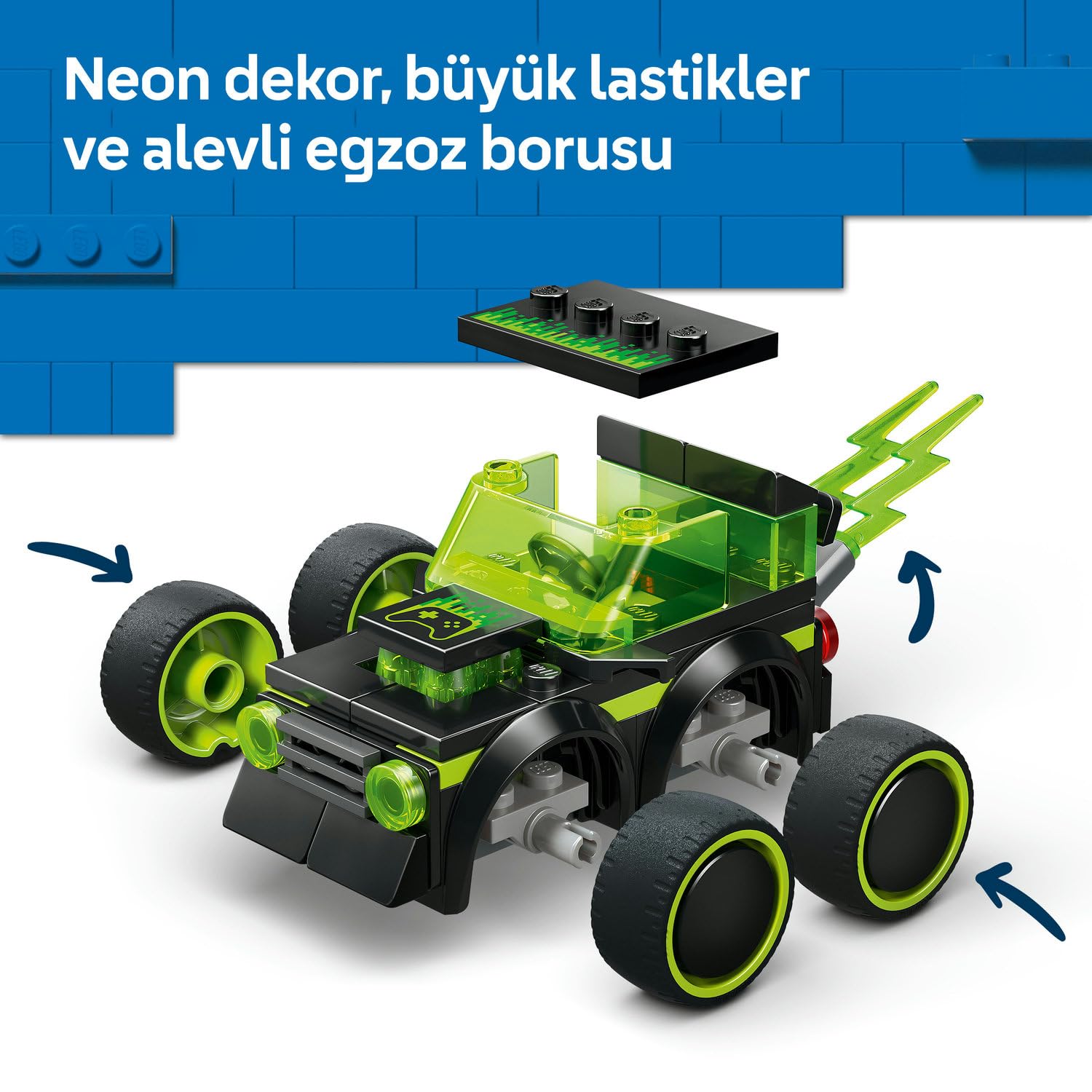 LEGO City Araçlar - Video Oyunu Yarış Arabası 60484 | 5 Yaş ve
