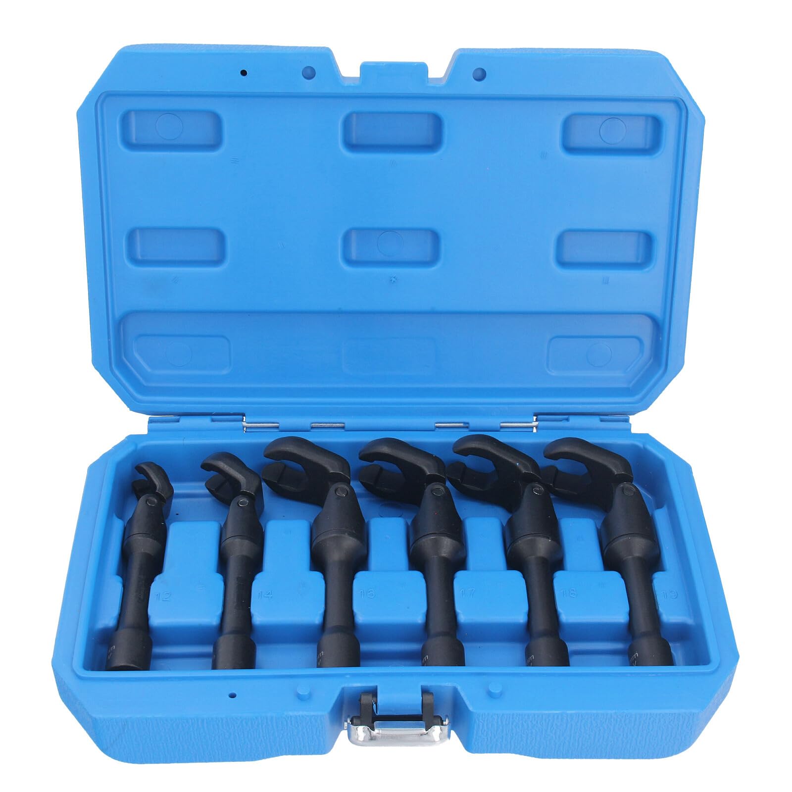 6 llaves de 3/8" 12-14-16-17-18-19 mm para inyectores diesel