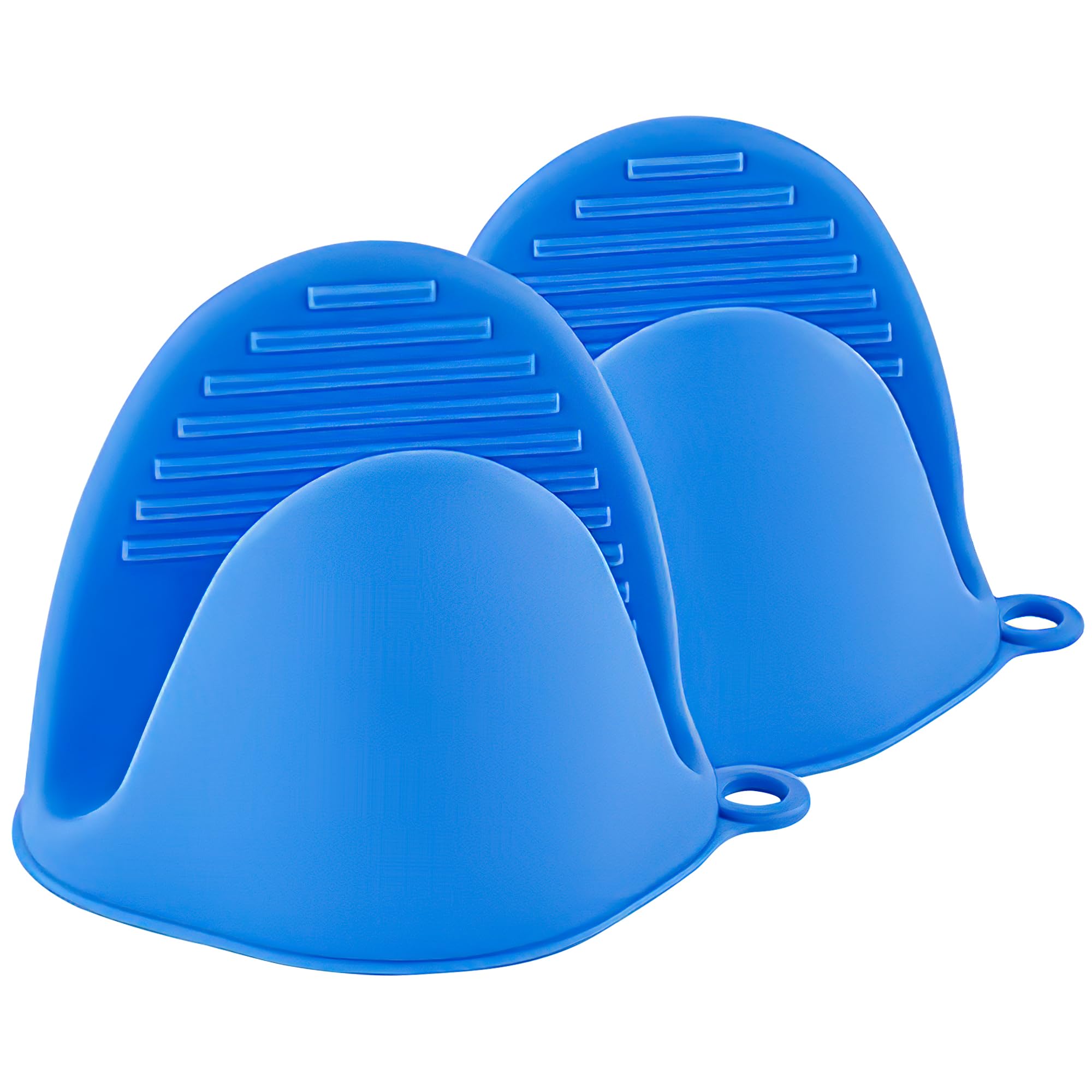 FUNKID2PCS Silicone Oven Mitts Heat Resistant, Silicone Potholders for Kitchen, Mini Oven Mitts Rubber Oven Glove, Kitchen Mittens Pinch Mitts, Cute Cooking Mitts