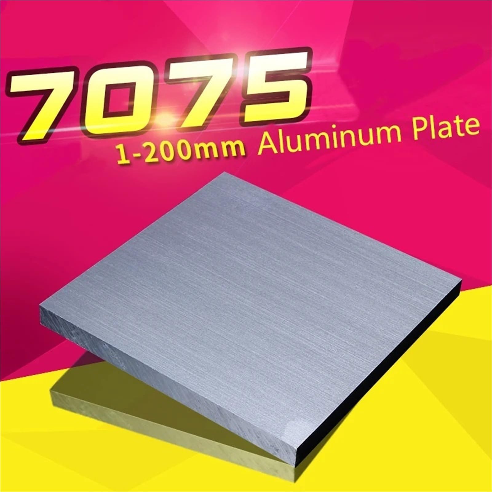Aluminiowy pręt płaski/płyta, Tokarka do blach aluminiowych 7075 do obróbki wielu rozmiarów