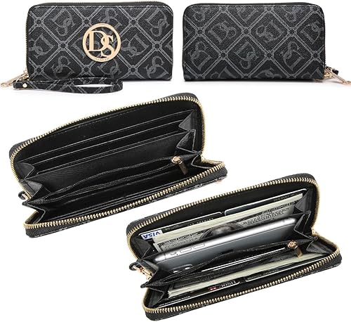 Miniatura 6 de Dasein - Bolso de mano para mujer, con asa superior, bolsa de hombro, bolsa de trabajo, 2 unidades.