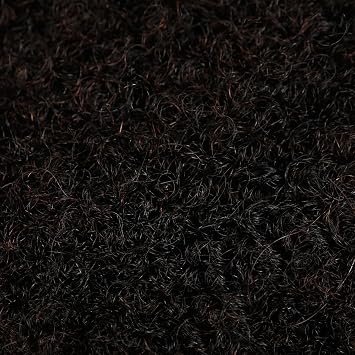 Style Icon 4 Bundles Afro Kinkys Bulk Human Hair (20/20/20/20, Natural Black) - Afro Twist Braiding Hair - Curly Hair Extensions for Dreadlocks Loc