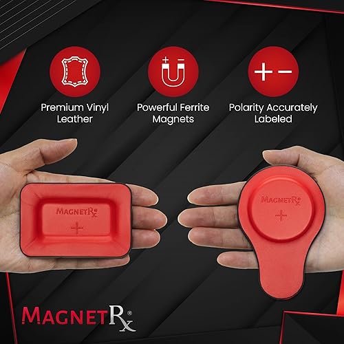 Miniatura 12 de MagnetRX Kit de imanes de terapia biomagnética – Imanes para Biomagnetismo Médico – Dr Goiz Bio Imán Par para Terapia de Imanes Biomagnetismo