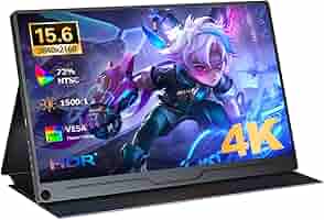 4K モニター 15.6　Adobe RGB メタル ゲーミング　IPS液晶 Amazon.co.jp: Mayfee! 4K モニター 15.6インチ 100% Adob​​e