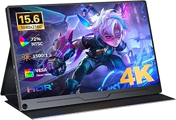 Amazon.co.jp: Mayfee! 4K モニター 15.6インチ 100% Adob​​e RGB 広色