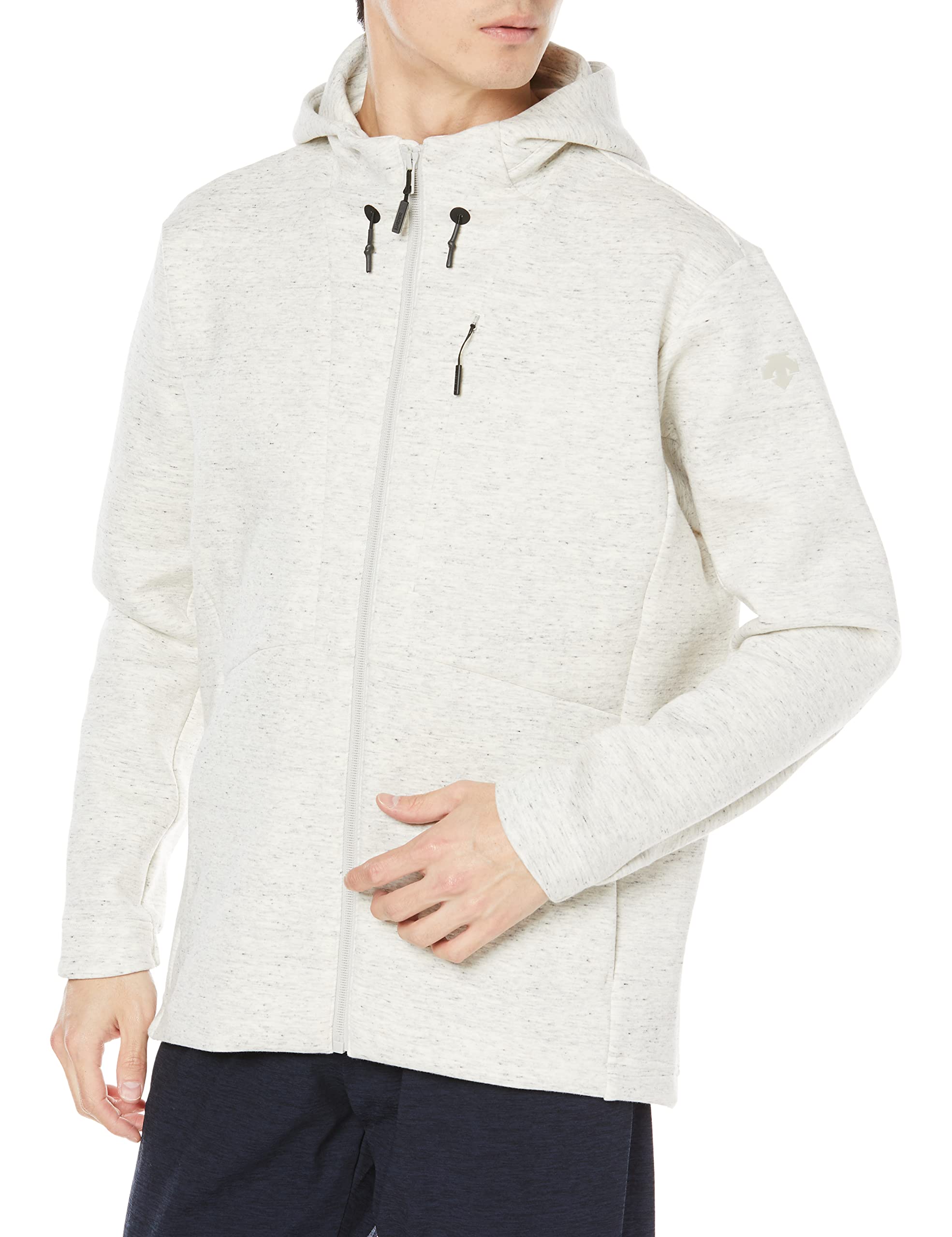 [デサント] 杢 スウェット フーディー パーカー リラックス 外出 運動 移動