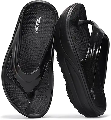 Project Cloud Super Foam Flip Flops for Women Footwear - Memory Foam and Lightweight Platform Sandals Women Beach Vacation Essentials - Non Slip Durable and Soft Slippers (Abra)
