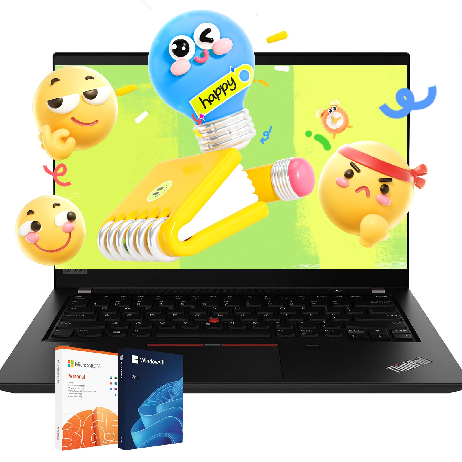 Amazon.com: Lenovo ThinkPad T14 Gen 4 Business Laptop, Intel