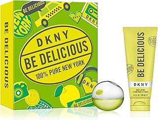 DKNY Be Delicious Eau de Parfum 2 Piece Gift Set For Women - Perfume Spray 1.0 Fl. Oz. & Body Lotion 3.4 Fl. Oz.