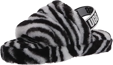 pink zebra ugg slippers