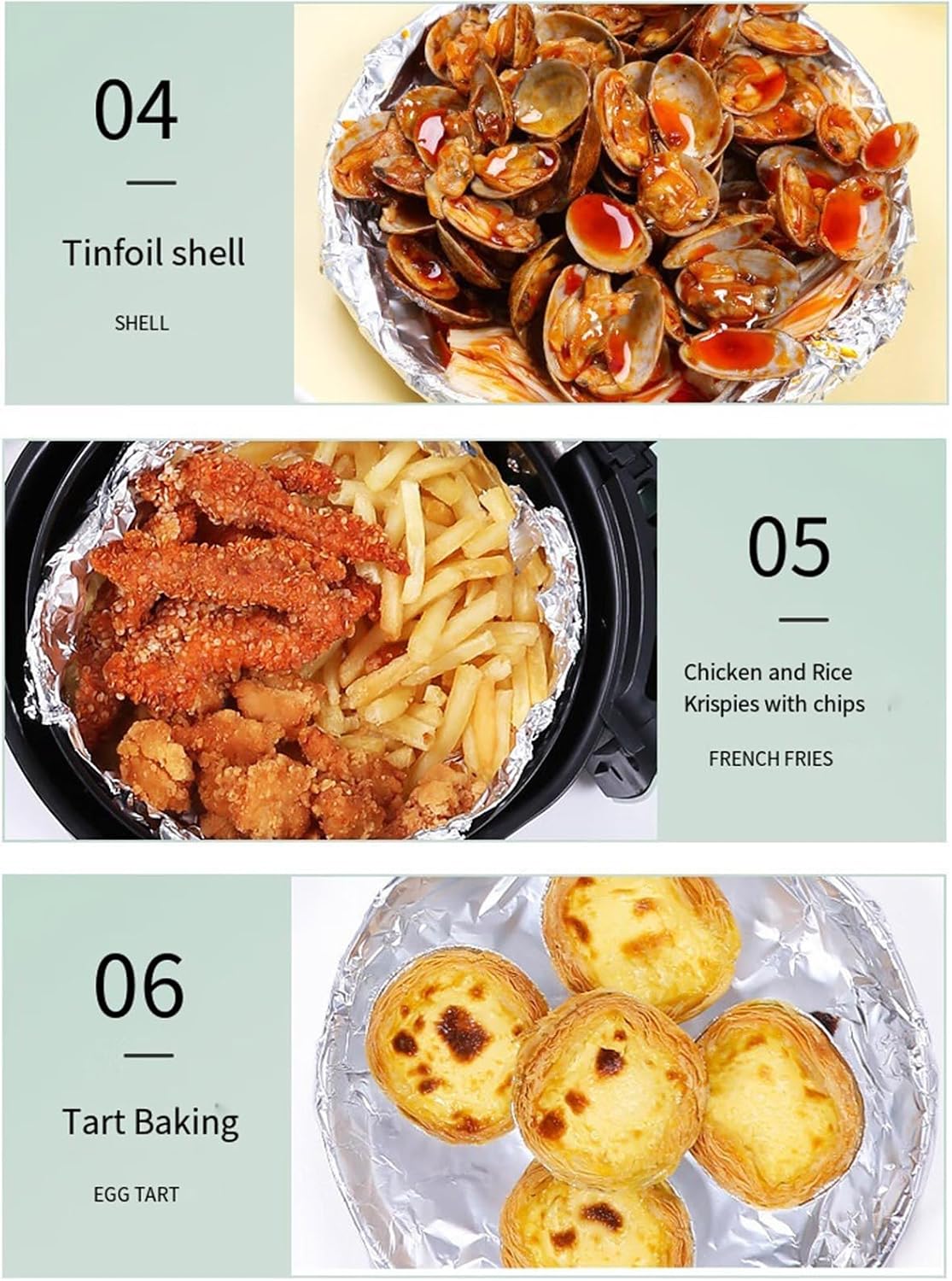 Aluminum Foil,Non Stick Baking Paper Foil,Tin Foil Oil Proof Oven Pastry Baking Foil,Heat Resistant BBQ Grill Sheet Aluminum Foil for Cooking, Roasting, Baking, BBQ & Parties (20mX30cm)