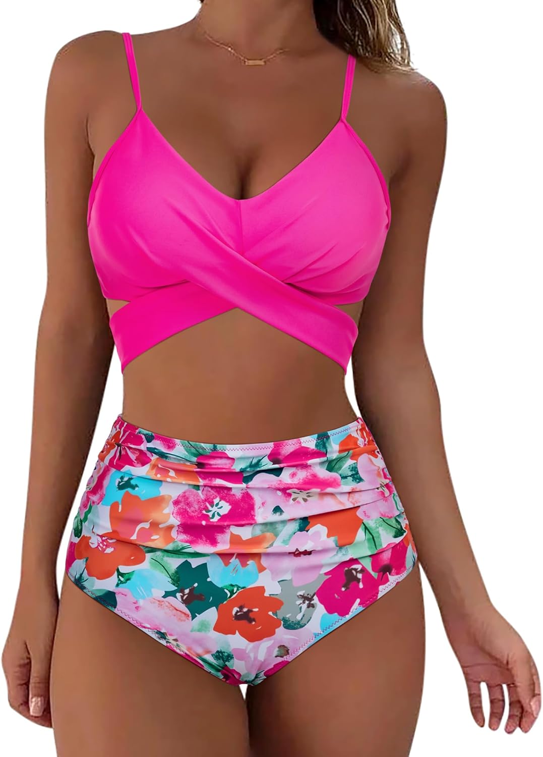 Women's High Waisted Wrap Bikini Set Push Up Ecuador Ubuy