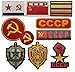 OYSTERBOY 11pcs CCCP Russia USSR Soviet Communism Patch