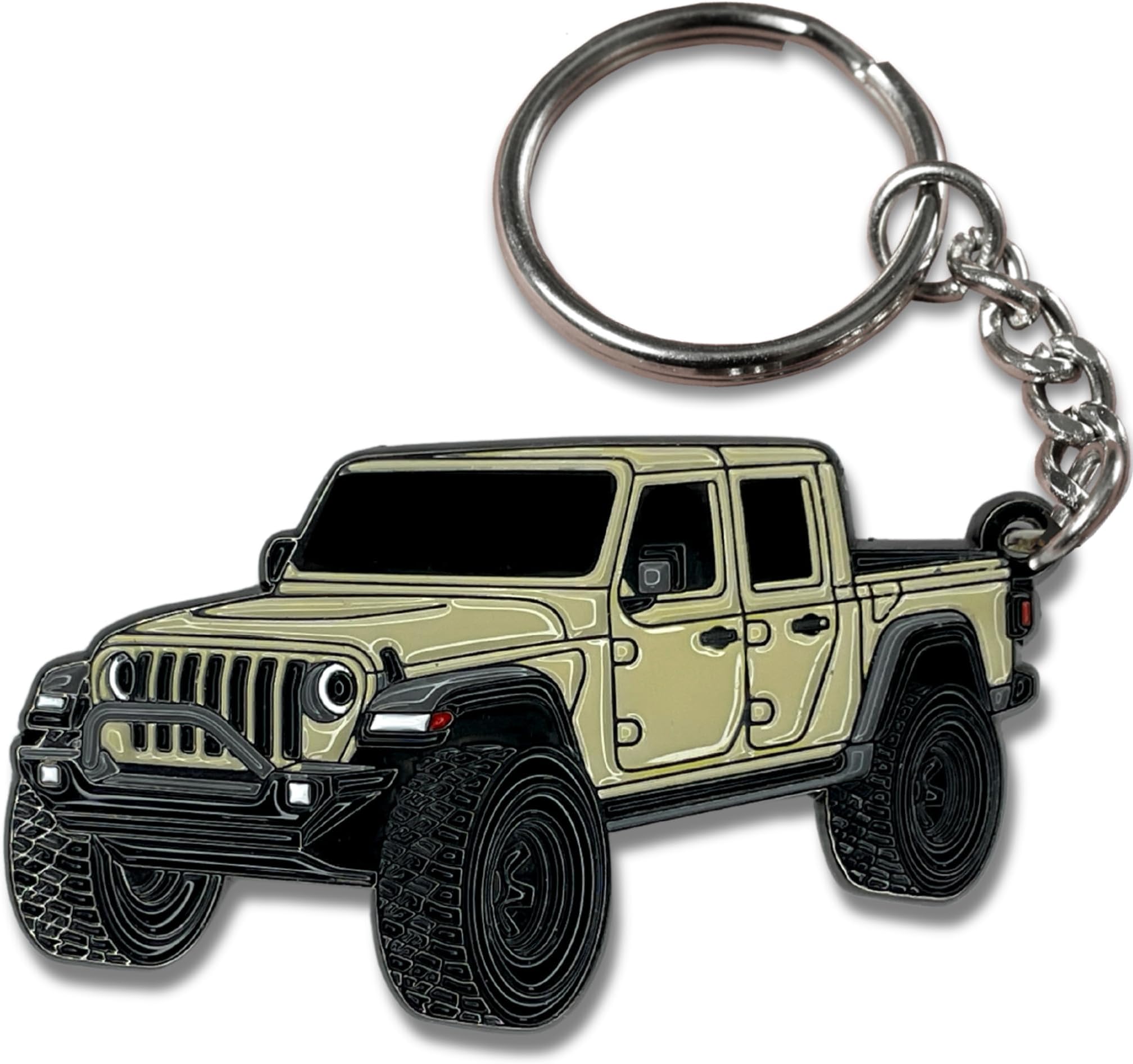 Jeep Gladiator Keychain - Officially Licensed Jeep Accessories Key Chain Fob Cover Mods 2022 2021 2022