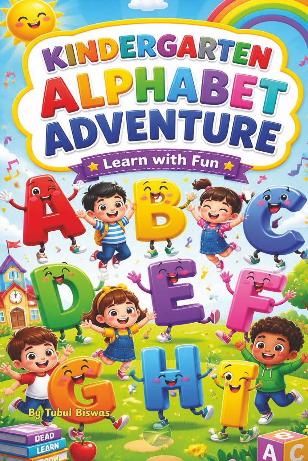 Kindergarten Alphabet Adventure: A Fun ABC Learning Book for Kids Ages 3–6 |Preschoolers and Kindergartners | Learn Letters and Sounds, Words