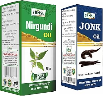 Sansu Jonk ka tel, Leech ka tel, 50ml With Nirgundi Oil 50ml Ayurvedic Natural