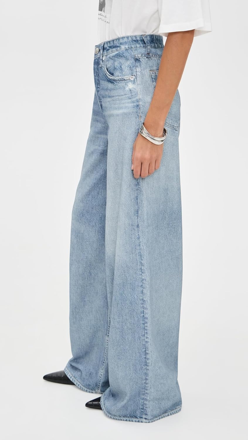 rag & bone Women's Miramar Terry Sofie Wide Pants - Image 4