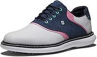 FootJoy Men's Traditions LE Golf Shoes - Waterproof Full-Grain Leather, Pulsar Cleats, All-Day Comfort