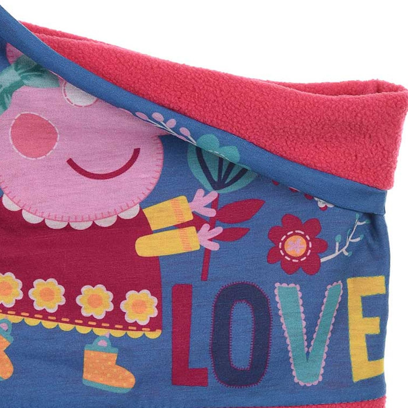 SUN CITY Braga cuello poliester Peppa Pig Love