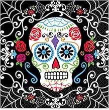 serviette papier tête de mort 2