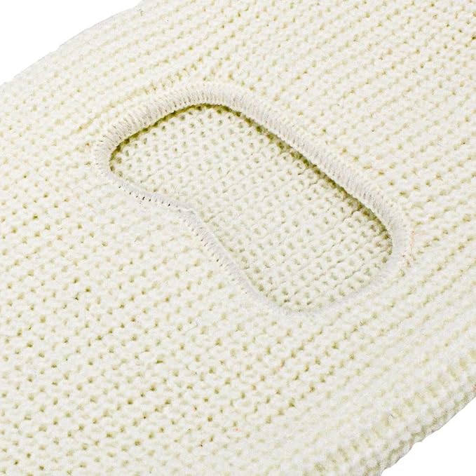 Balaclava para hombre con tres orificios y tejido de invierno miniatura 7