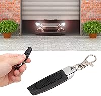 Vista 2 de Abridor universal de puerta de garaje de 433.92 MHZ impermeable con control remoto de 4 canales, clonador de llaves de puerta de garaje para auto