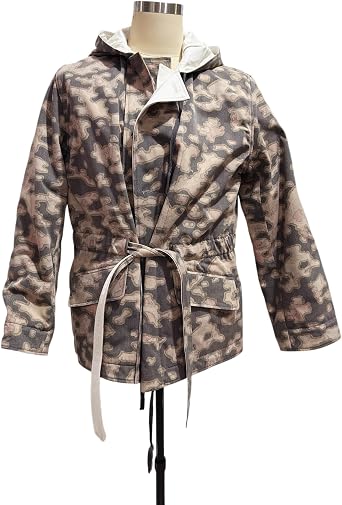 WW2 German Elite Autumn Mint Blurred Edge Camo Reversible Winter Parka