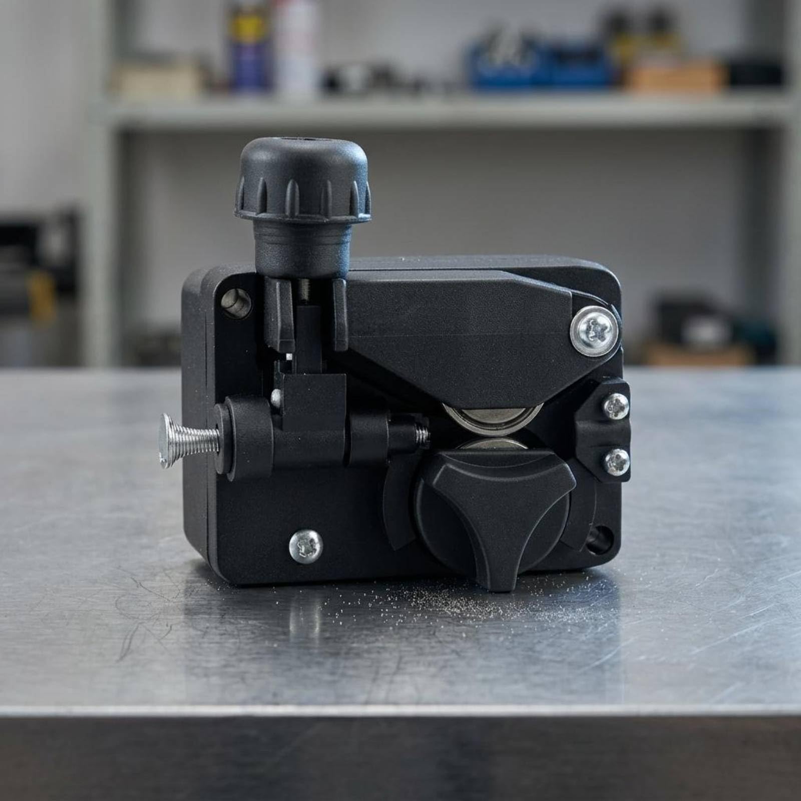 Milageto Dévidoir de Moteur Assemblé Moteur d'Alimentation Fil Module de Dévidoir Ensemble d'Entraînement Structure Compacte Serviceable avec Vis Apparentes, style to 2