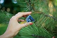 Vista 20 de Crystal Pyramid of Natural Rose Quartz Chakra Healing Stone, 1.5 inch