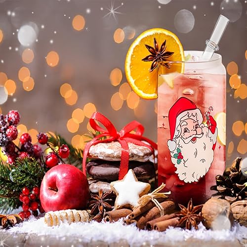 Miniatura 3 de SOGLIM Regalos para mujeres y hombres, vasos para beber con tapas y pajitas, regalo de agradecimiento para compañeros de trabajo, regalos de Navidad